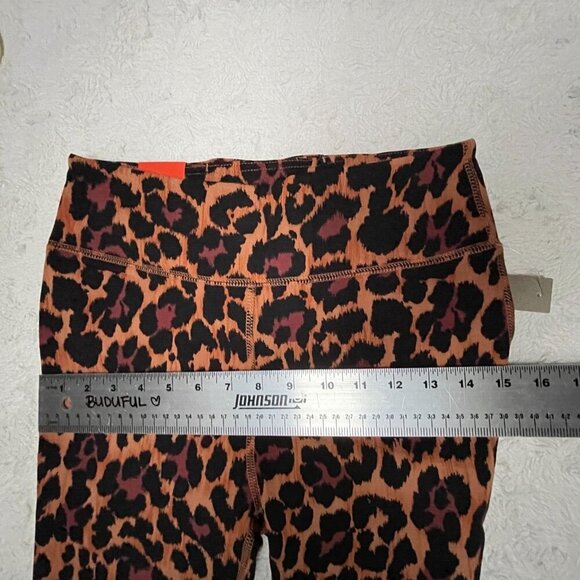 J.Crew Weekend 7/8 High-Rise Leggings Pants in Leopard Womens Medium AS045 New - Picture 6 of 8